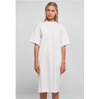Rochie // Urban Classics Ladies Organic Long Oversized Tee Dress white