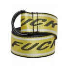 CS / C&S WL FO Fast D Ring Belt yellow/mc