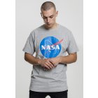 Tricou pentru bărbati cu mânecă scurtă // Mister Tee NASA Tee heather grey
