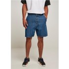 Pantaloni scurti // Urban Classics Organic Denim Bermuda Shorts mid indigo washed