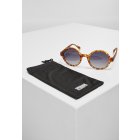 Urban Classics Accessoires / Sunglasses Retro Funk UC brown leo/grey