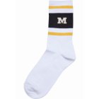Şosete // Urban Classics / College Team Socks californiayellow/black/white