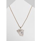 Urban Classics / Cards Necklace gold