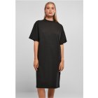 Rochie // Urban Classics Ladies Organic Long Oversized Tee Dress black