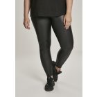 Colanti // Urban Classics Ladies Faux Leather High Waist Leggings black