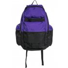 Urban Classics Accessoires / Backpack Colourblocking ultravilolet/black