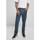 Pantaloni bărbati // Urban classics Slim Fit Jeans mid indigo washed