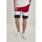 Pantaloni scurti // South Pole Color Block Tech Fleece Shorts navy