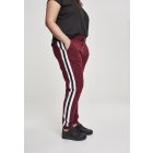 Pantaloni de trening pentru femei // Urban Classics Ladies College Contrast Sweatpants port/white/black
