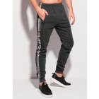Men's sweatpants P1286 - dark grey