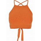Urban Classics / Ladies Triangle Top vintage orange