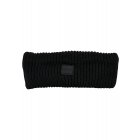 Căciulă // Urban Classics / Knitted Wool Headband black