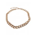 Urban Classics / Comet Crystal Necklace gold